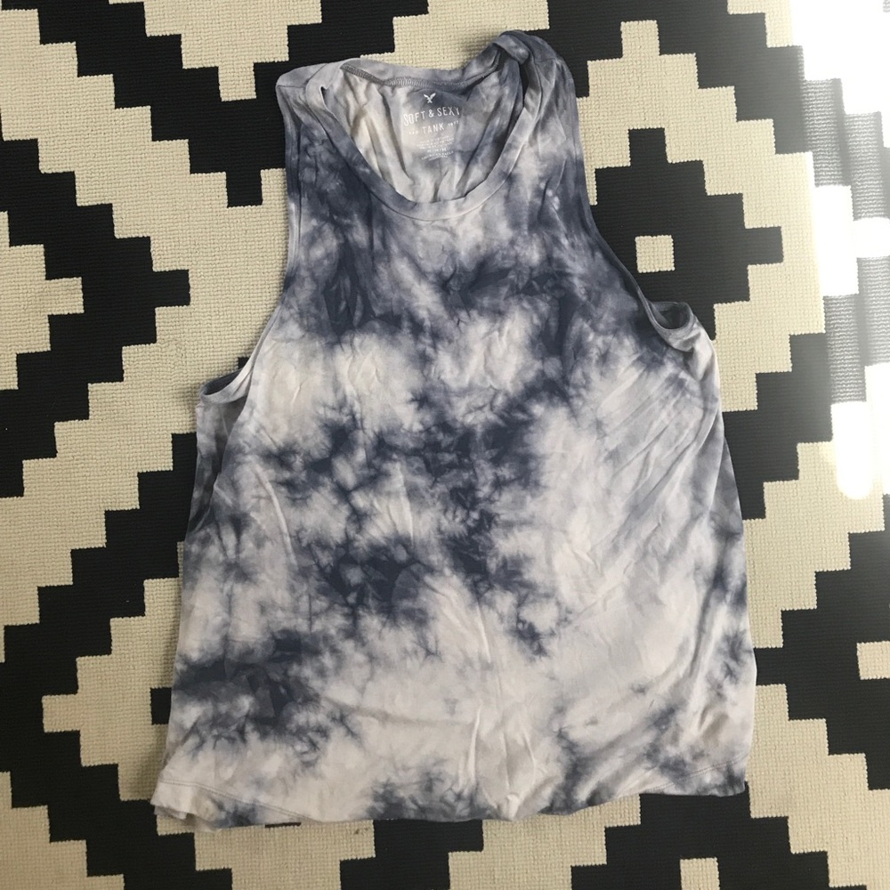 Tie dye AE tank top